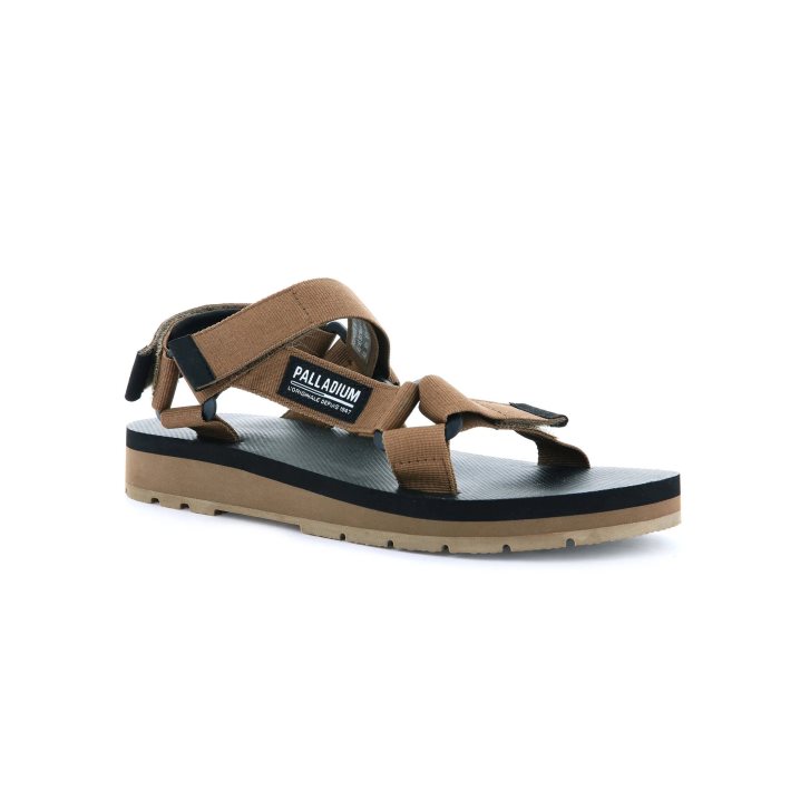 Sandales Palladium Outdoorsy Urbanity Femme Marron | FR WKS013Z